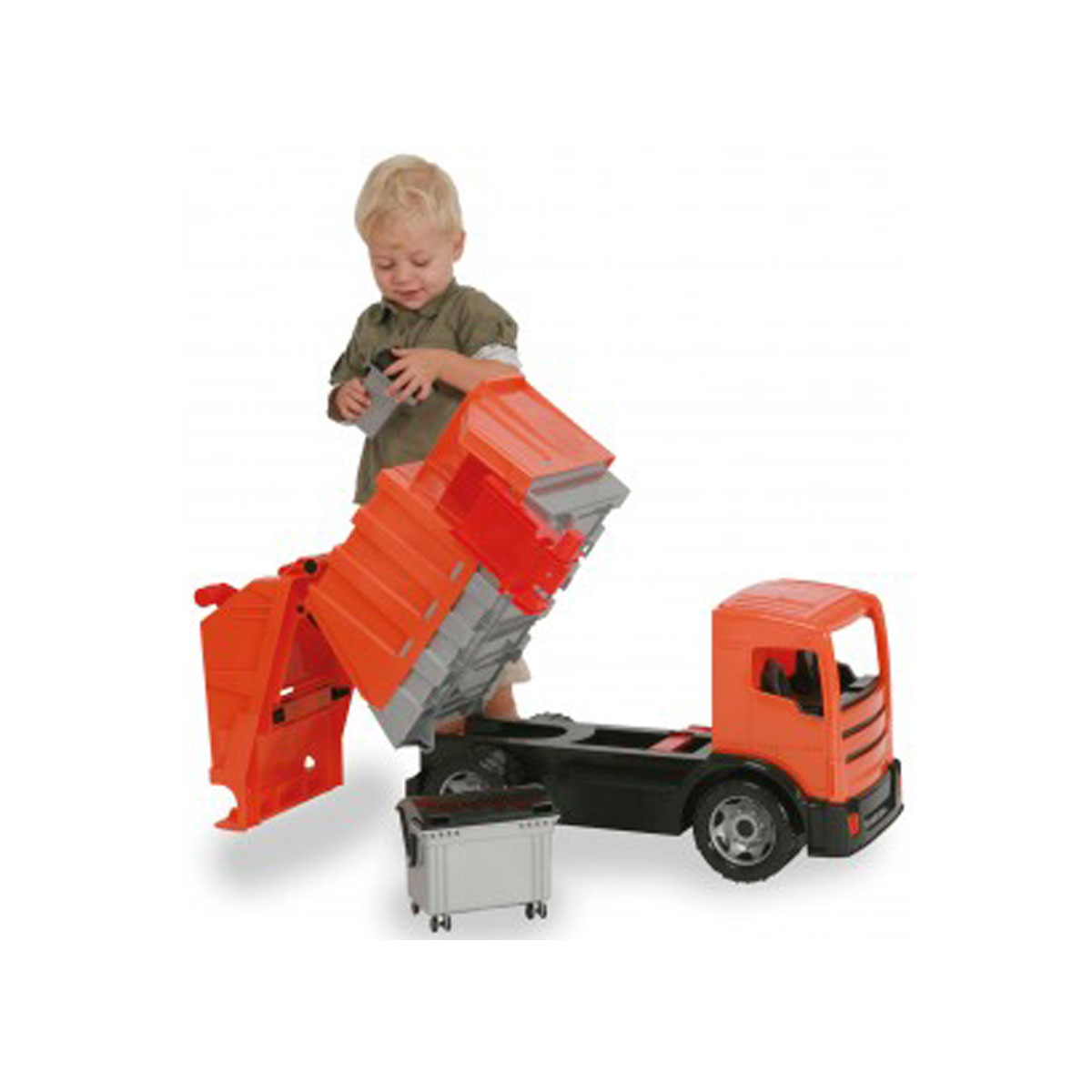 ماشین کامیون زباله قدرتمند مدل 02166