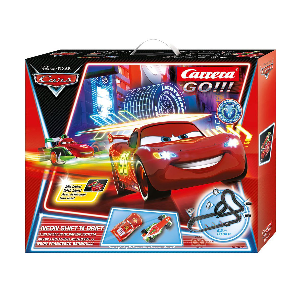 ماشین مسابقه دیزنی پیکسار مدل 62332