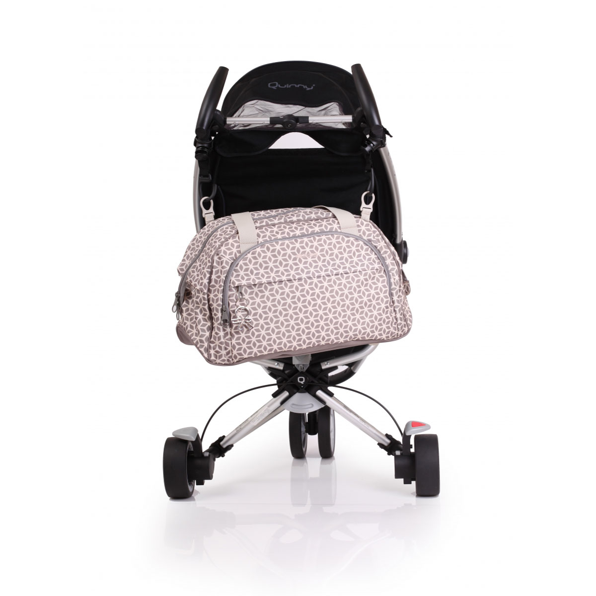 کیف مادر شاتل طرحدار طوسی مدل 33013