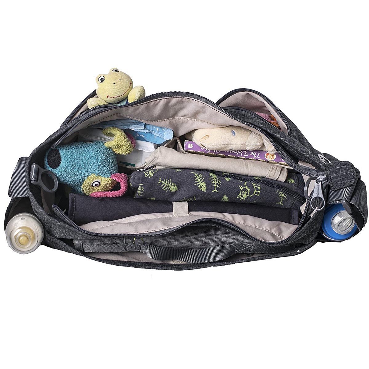 خرید کیف مادر موندو کرم طوسی مدل 38012