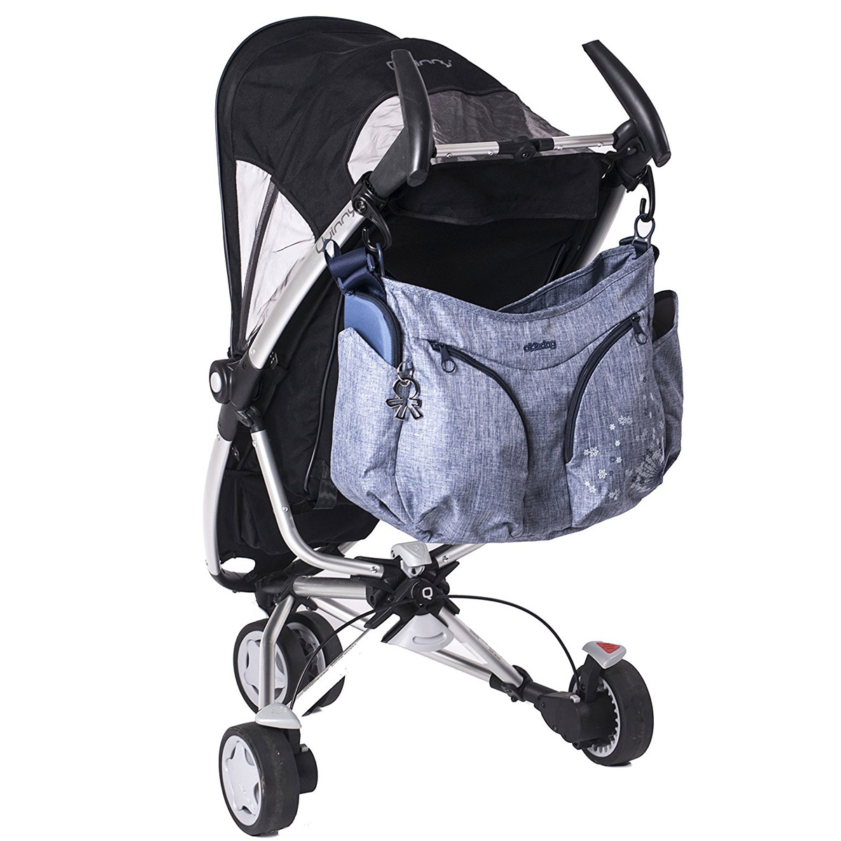 خرید کیف مادر موندو طرحدار جین مدل 37012