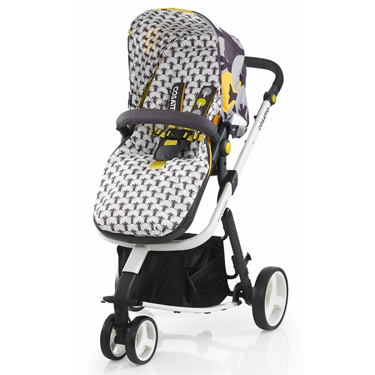 ست کالسکه 4 تیکه کاج مدل 2962