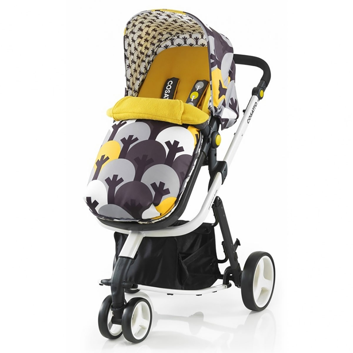 ست کالسکه 4 تیکه کاج مدل 2962