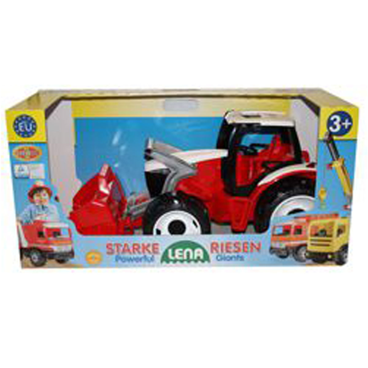 ماشین تراکتور قدرتمند با بیل مکانیکی مدل 02055