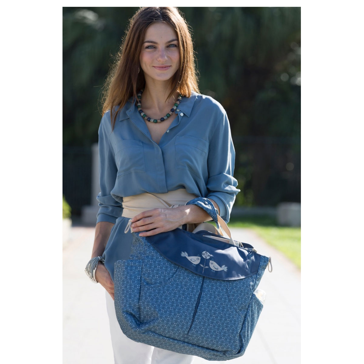 کیف مادر سومو سرمه ای - کوله پشتی 38001