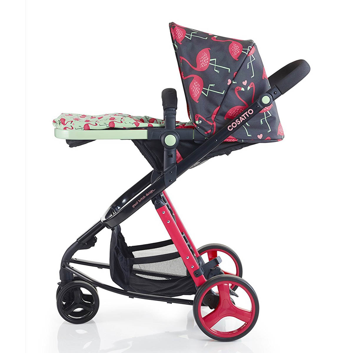 ست کالسکه 4 تیکه فلامینگو مدل 2971