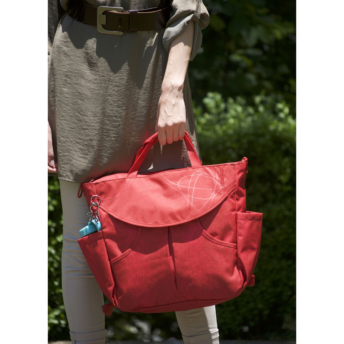 کیف مادر سومو قرمز زرشکی کوله پشتی مدل 39021