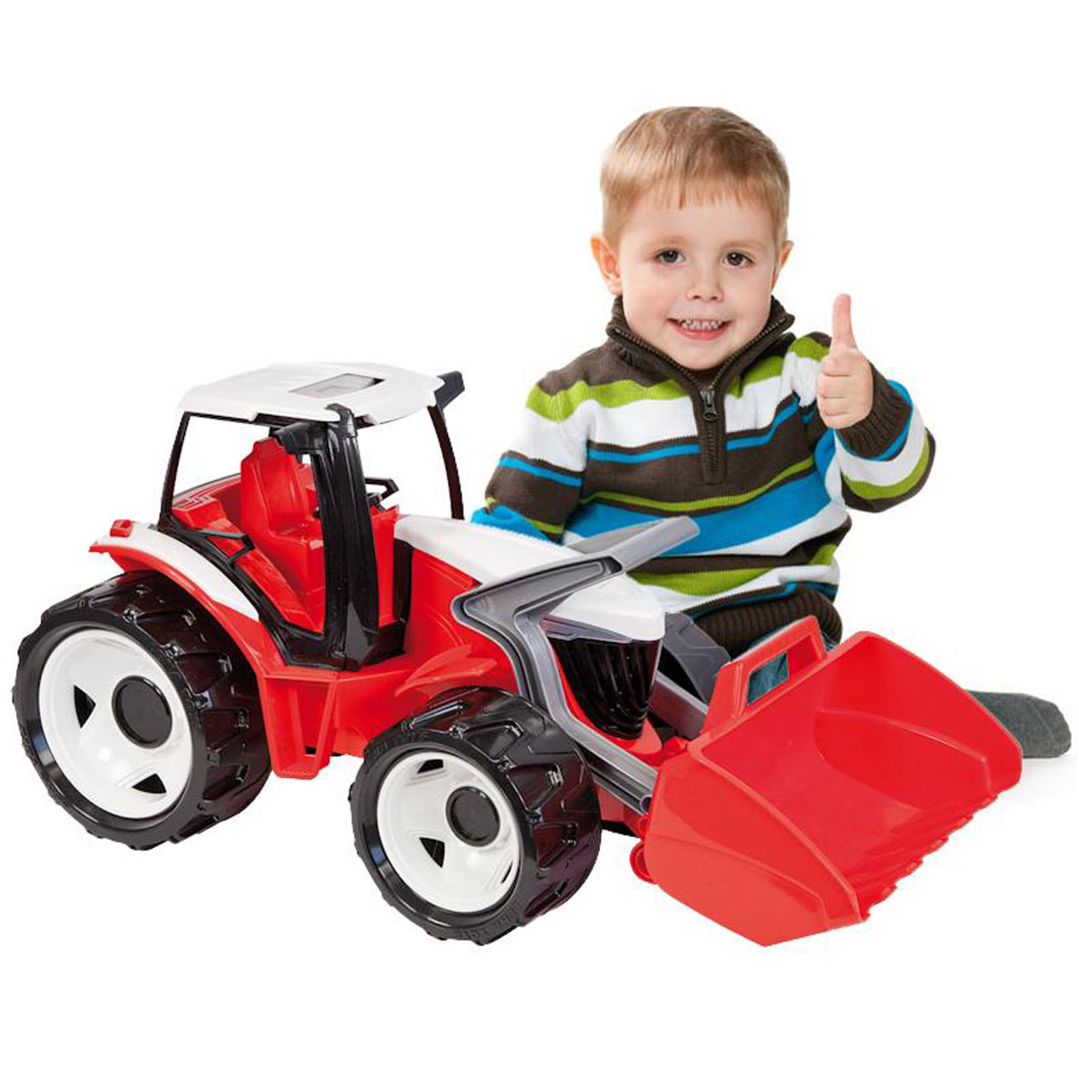 ماشین تراکتور قدرتمند با بیل مکانیکی مدل 02055