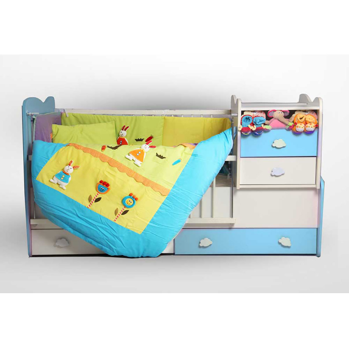 سرویس روتختی شش تکه مدل مزرعه آبی