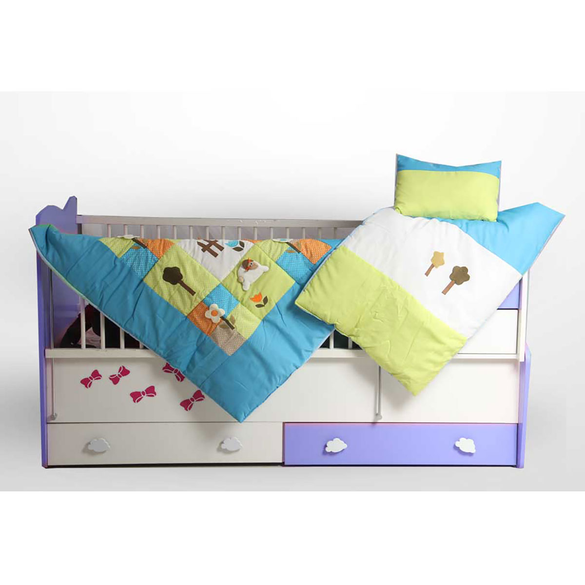 سرویس دم دستی سه تکه مدل مزرعه گوسفندان تترون