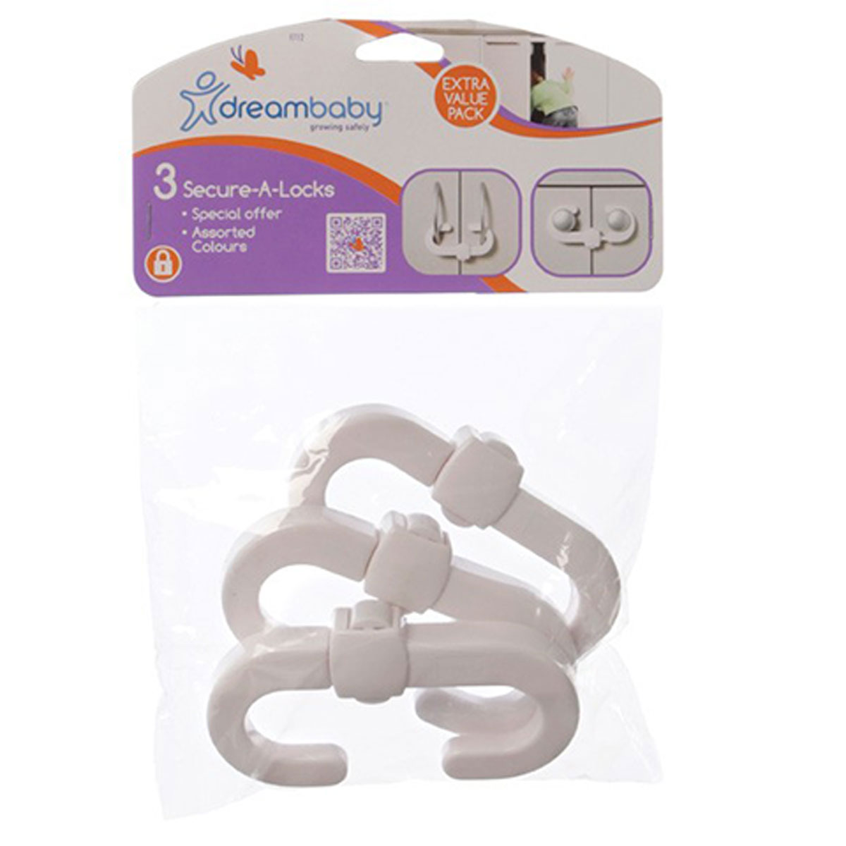 قفل کابینت 3 عددی 2 گیره 712