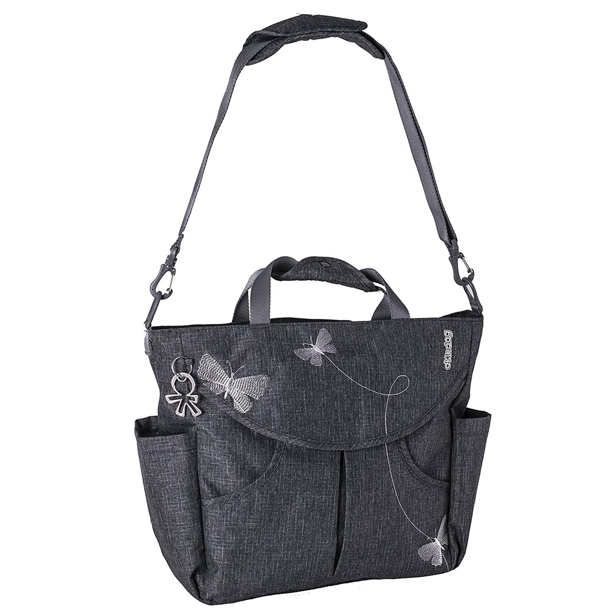 خرید کیف مادر سومو دودی پروانه دار کوله پشتی مدل 36011