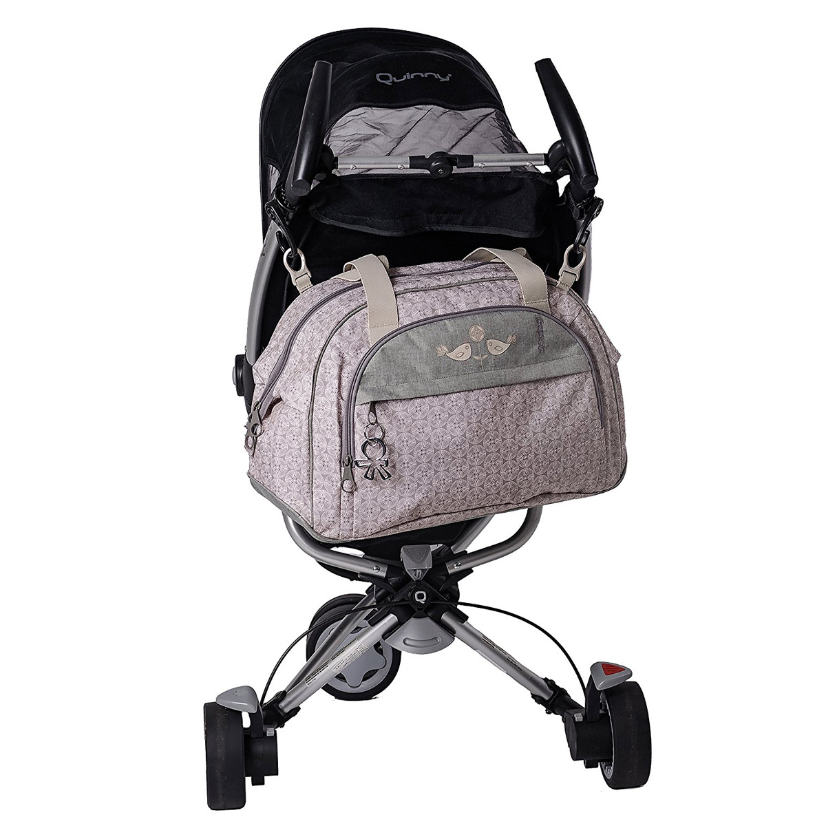 خرید کیف مادر شاتل کرم طوسی مدل 38013