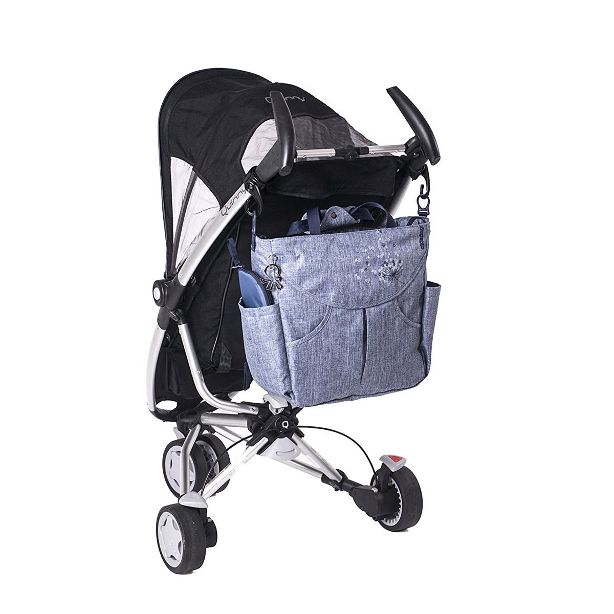 خرید کیف مادر سومو طرحدار جین کوله پشتی مدل 37011