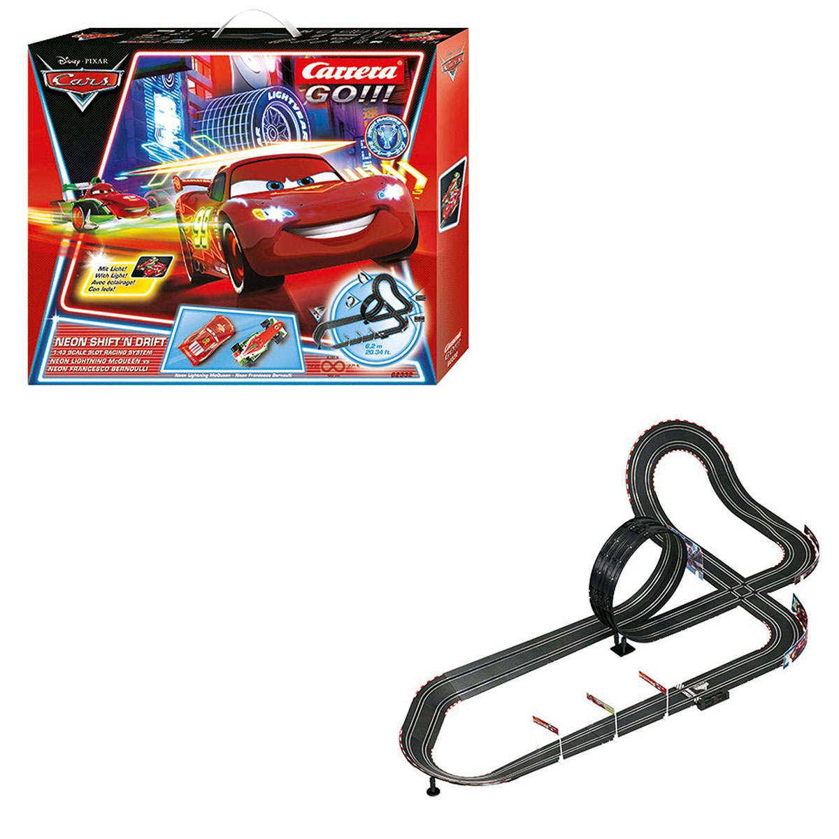 ماشین مسابقه دیزنی پیکسار مدل 62332