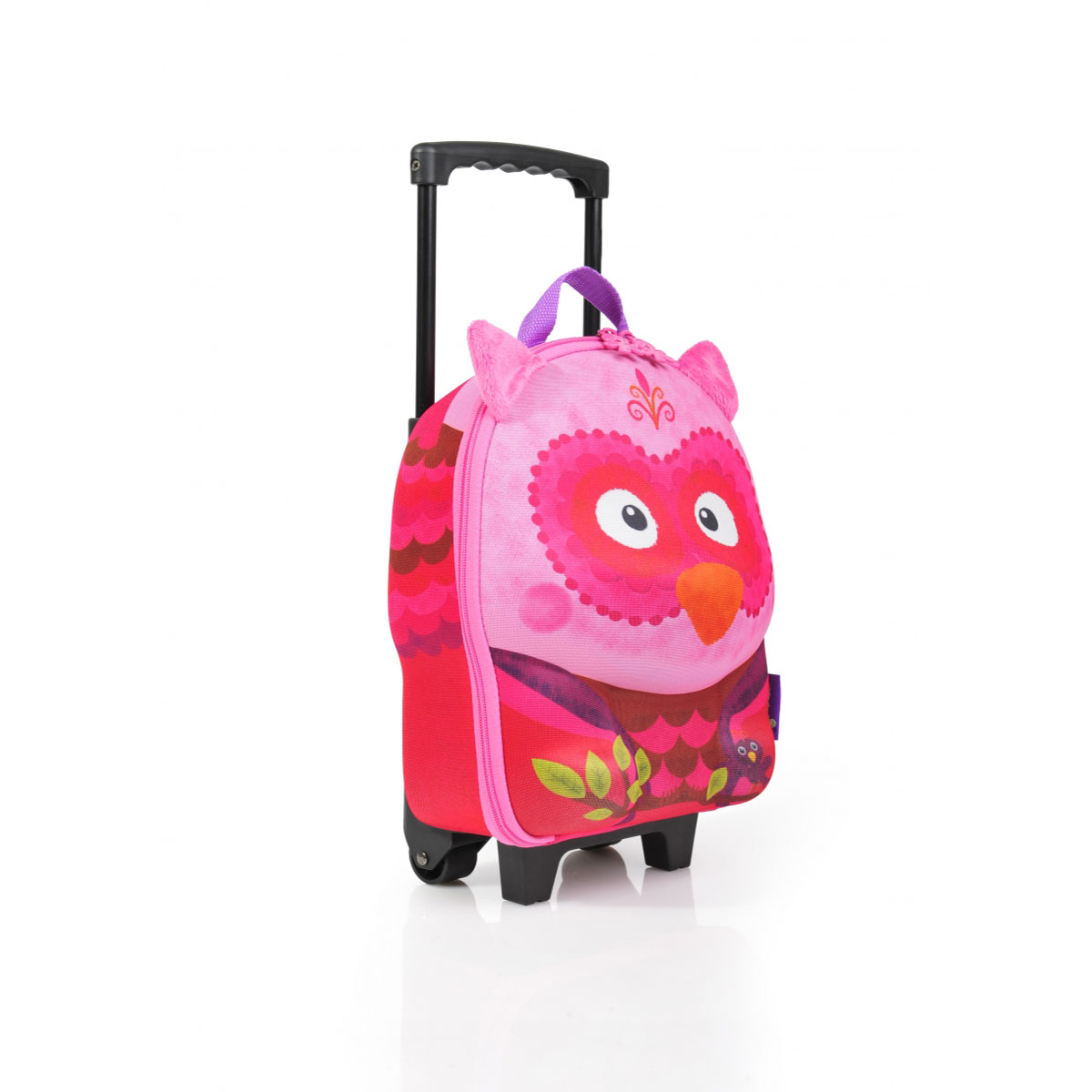 چمدان چرخدار کوچک جغد مدل 80077