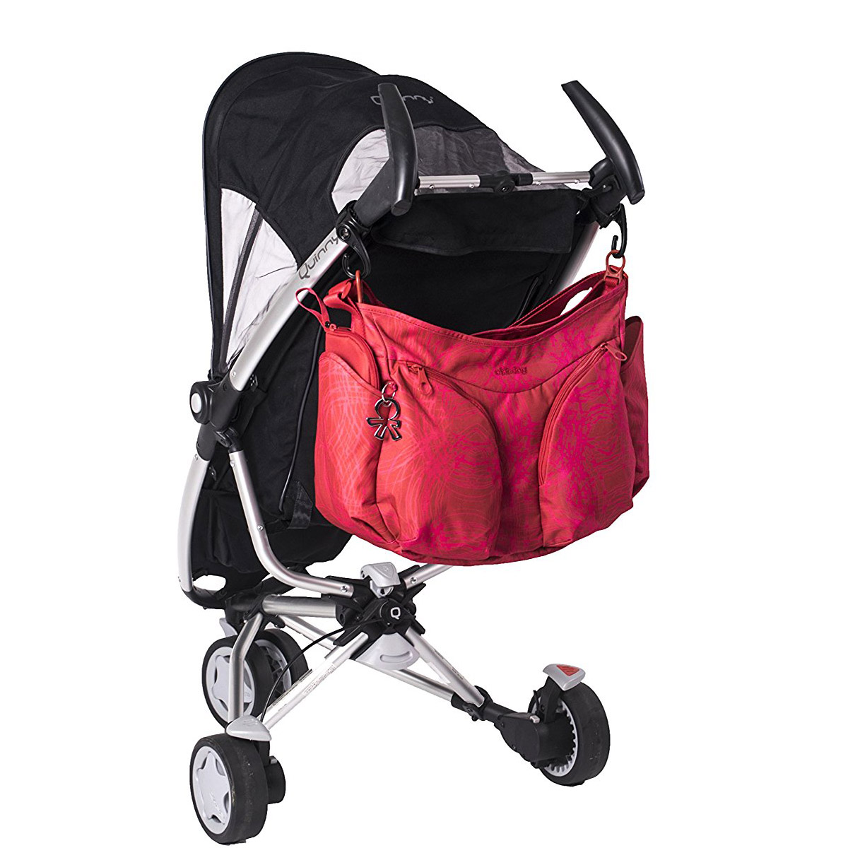 کیف مادر موندو قرمز زرشکی مدل 39022