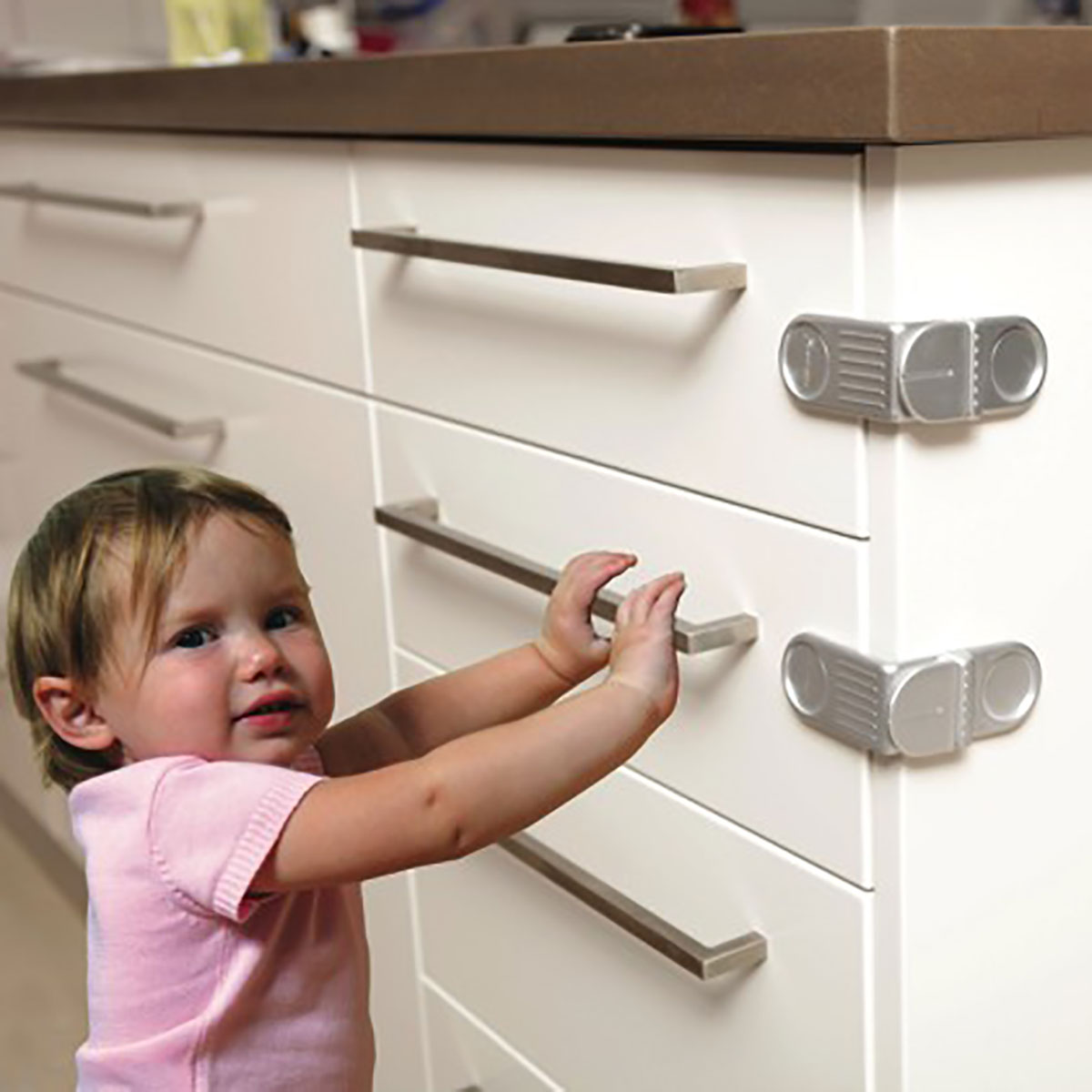 قفل کشو 2 عددی سیلور مدل 1006