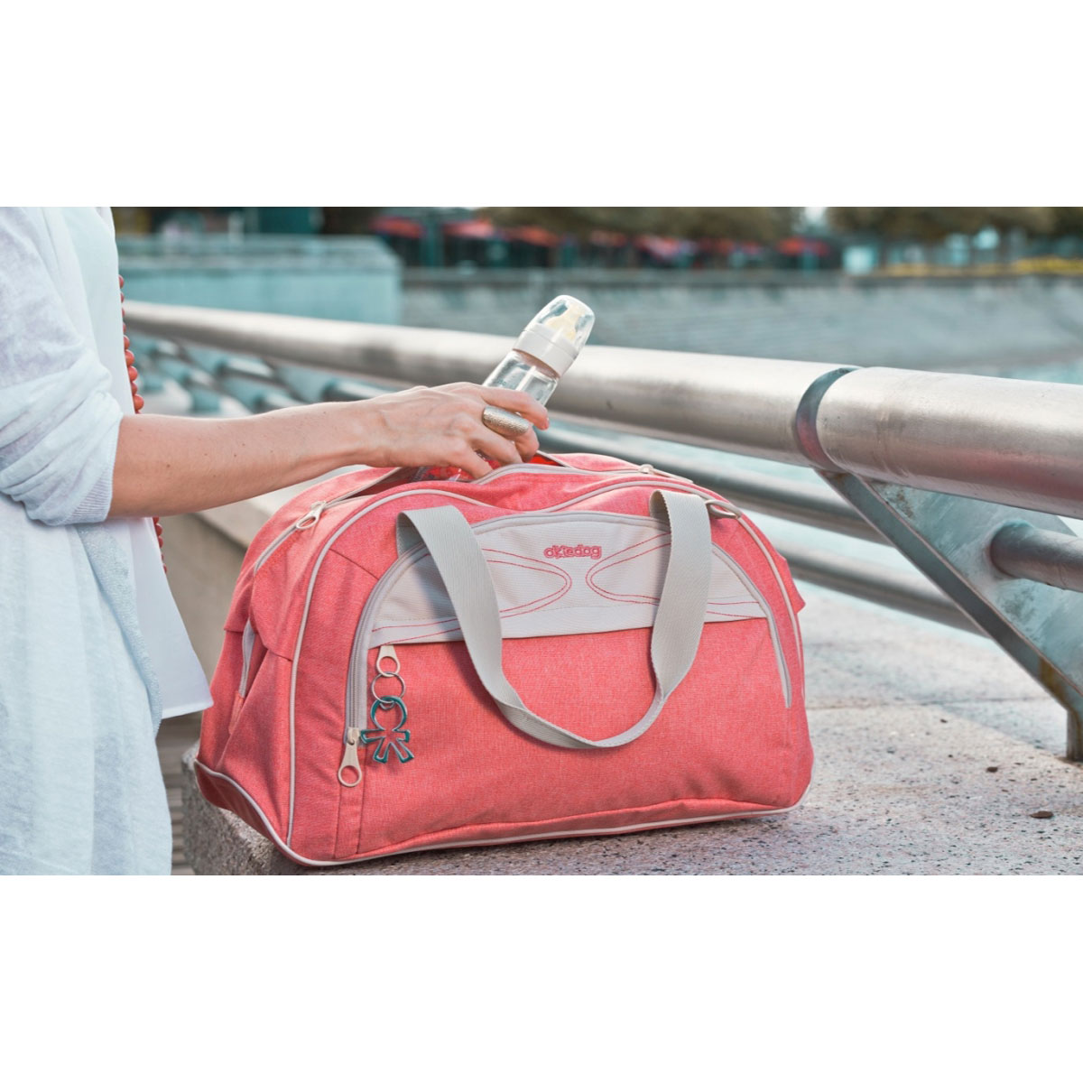 کیف مادر شاتل صورتی مدل 35001