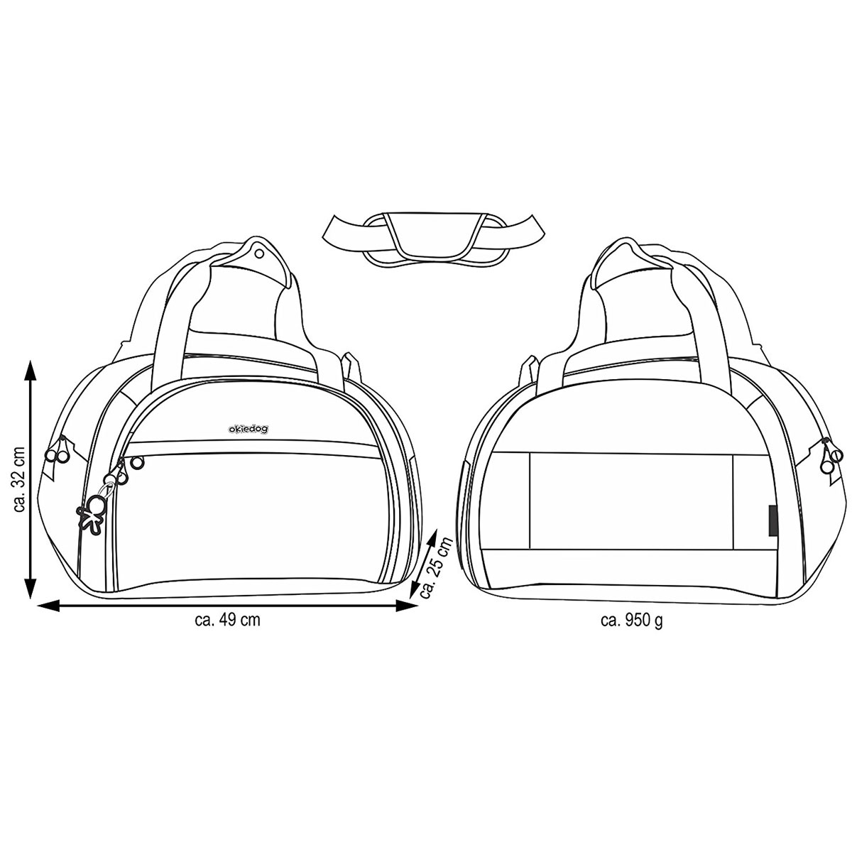 خرید کیف مادر شاتل مشکی مدل 39013
