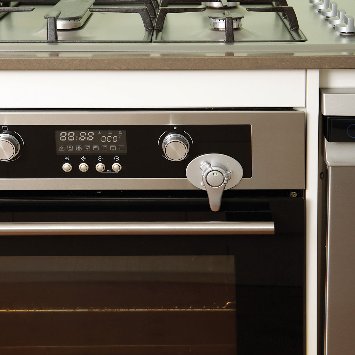 قفل اجاق و مکروفر سیلور مدل 1004