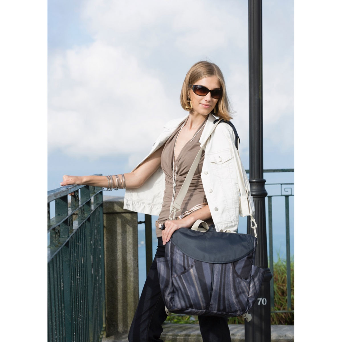 کیف مادر سومو مشکی خاکستری - کوله پشتی 37001