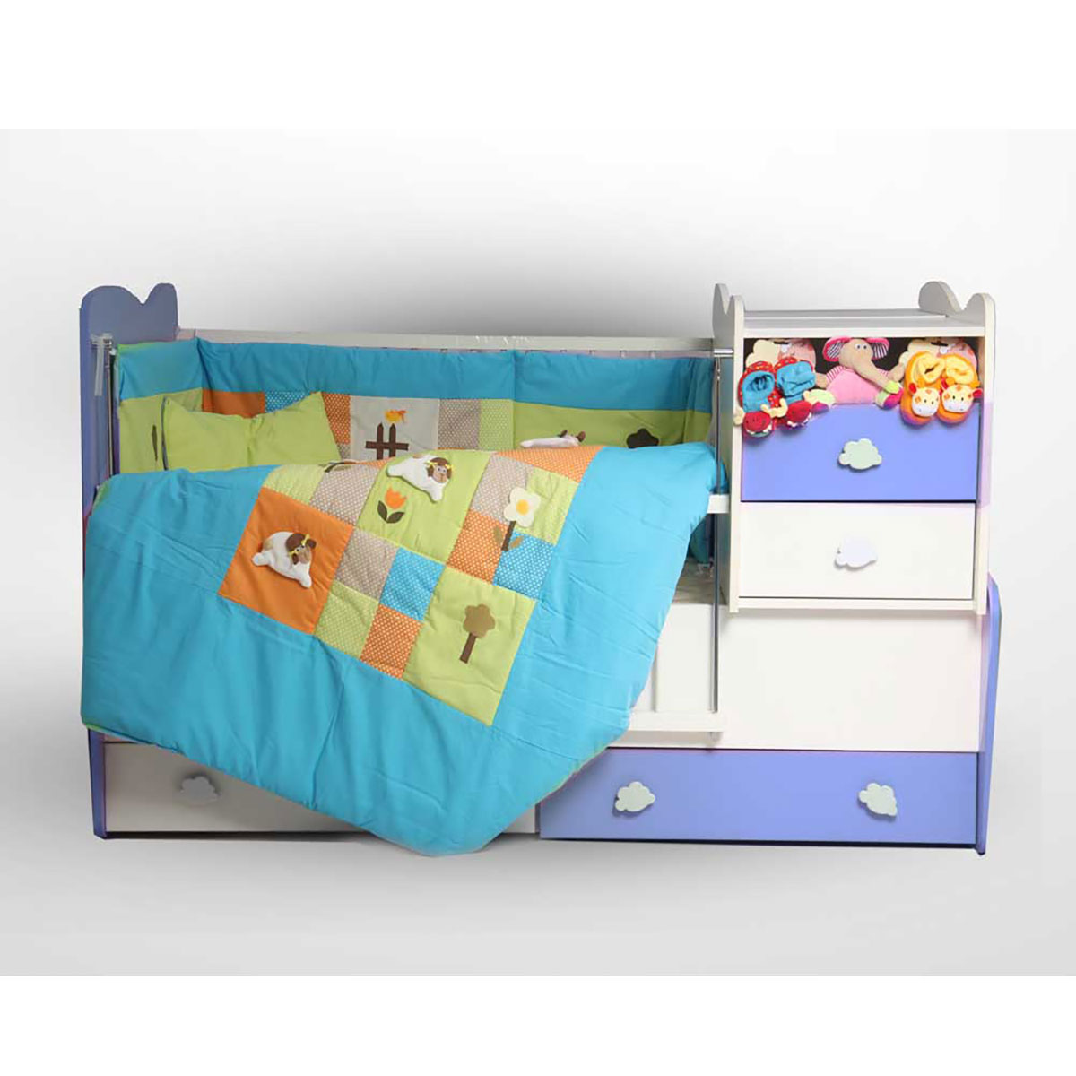 سرویس روتختی شش تکه مدل مزرعه گوسفندان