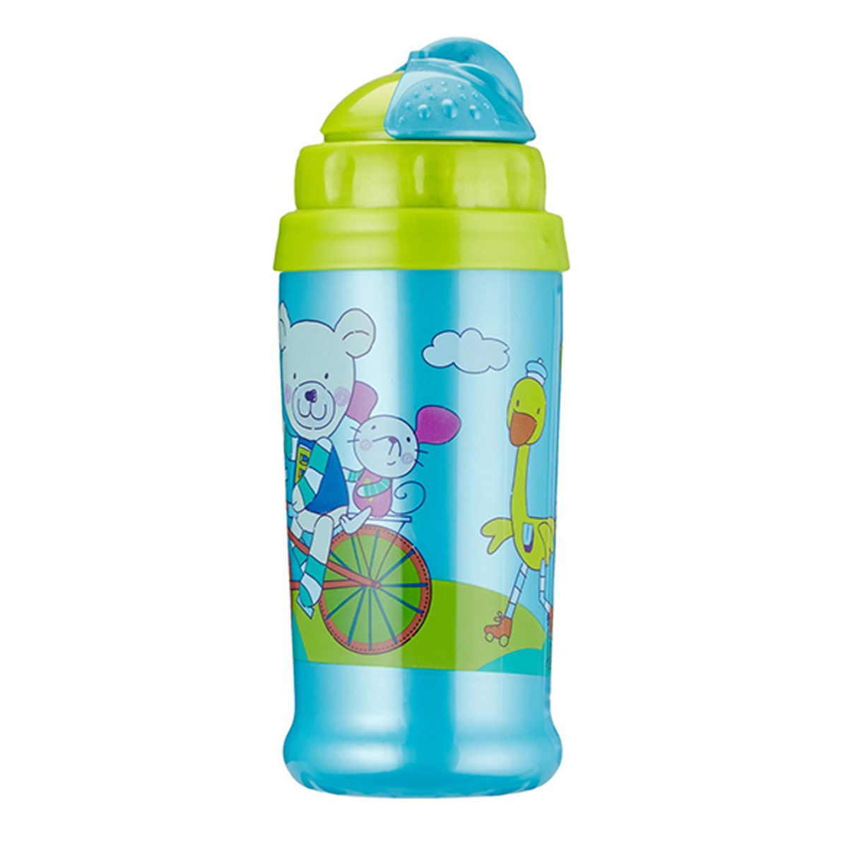 لیوان آب میوه خوری در دار رنگ آبی 306300230  سری BD